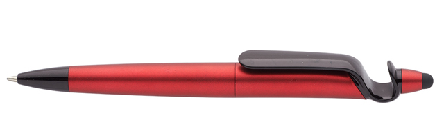 3-in-1 Plastic Pens with Stylus and Cell Stand 18