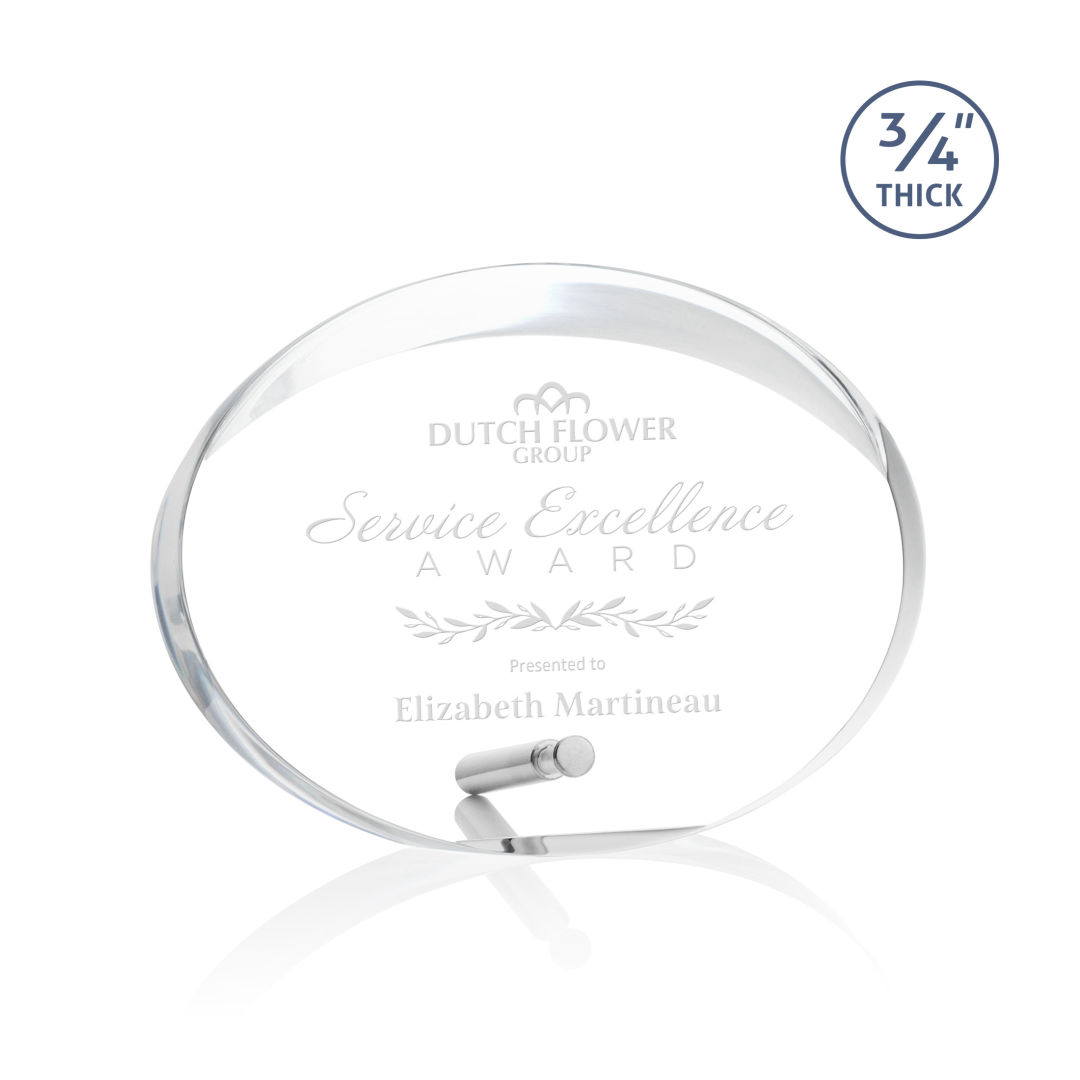 Mosaic Oval Award - Silver 7