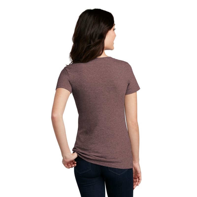 District Women's Perfect Blend CVC V-Neck Tee. 40