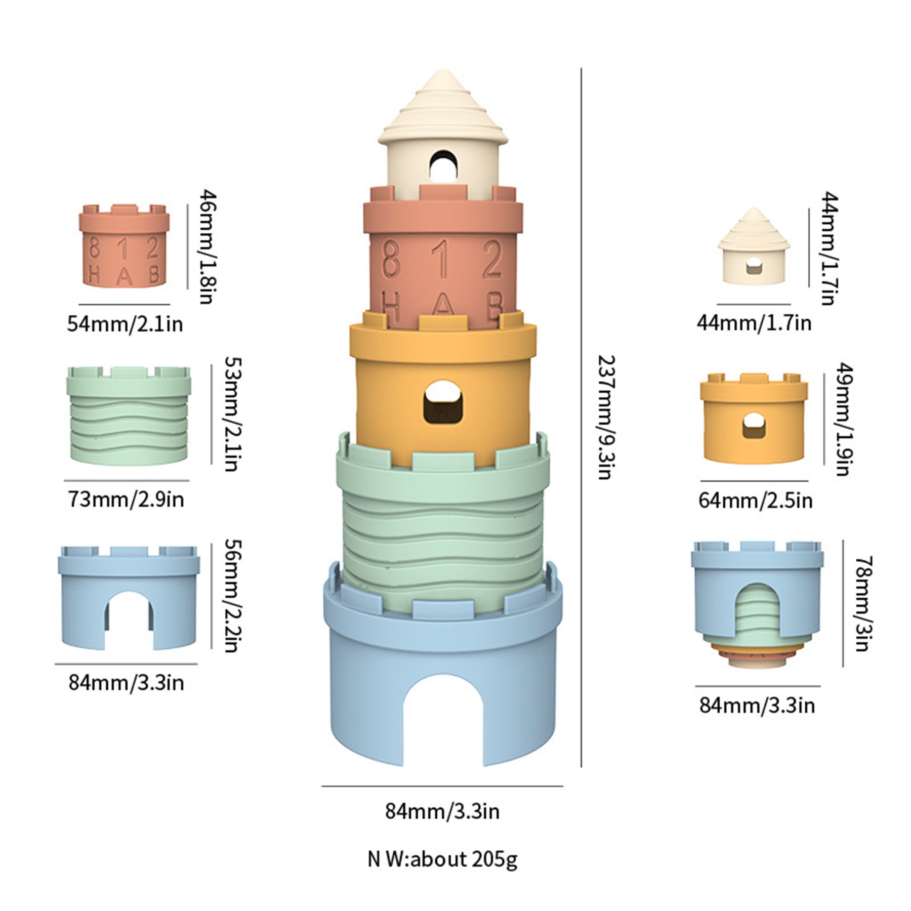 Early Education Building Block Set 6