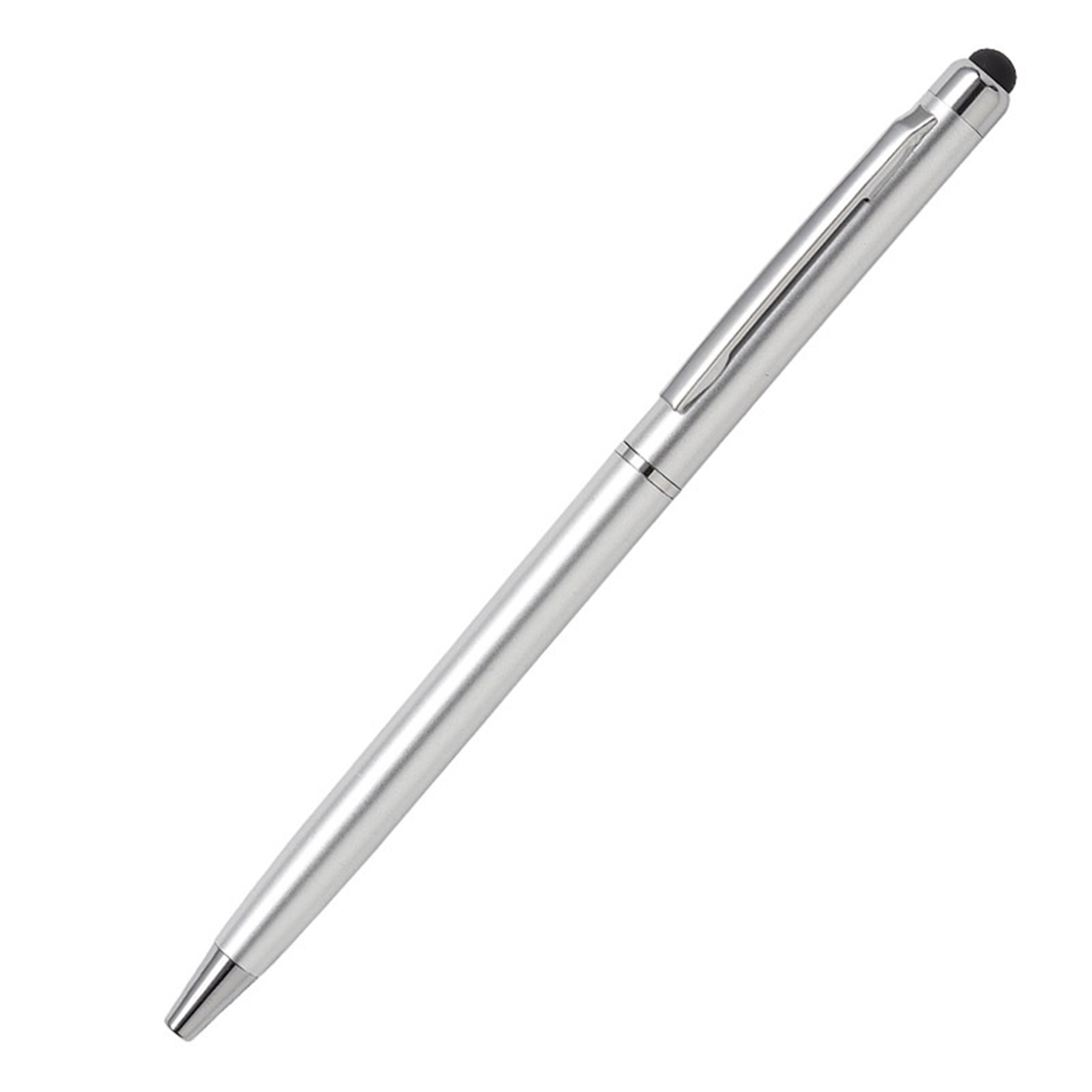 Blue Black Ink Metal Touch Screen Ballpoint Pen 3