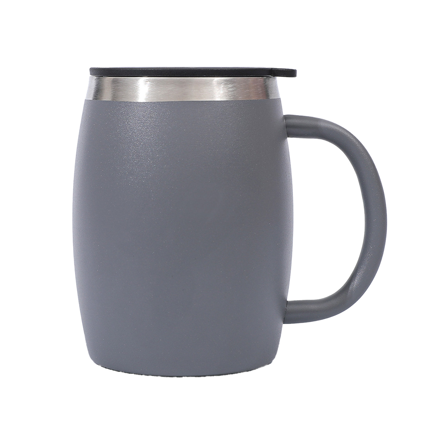 14oz Curved Double Wall Stainless Steel Insulated Mug 5