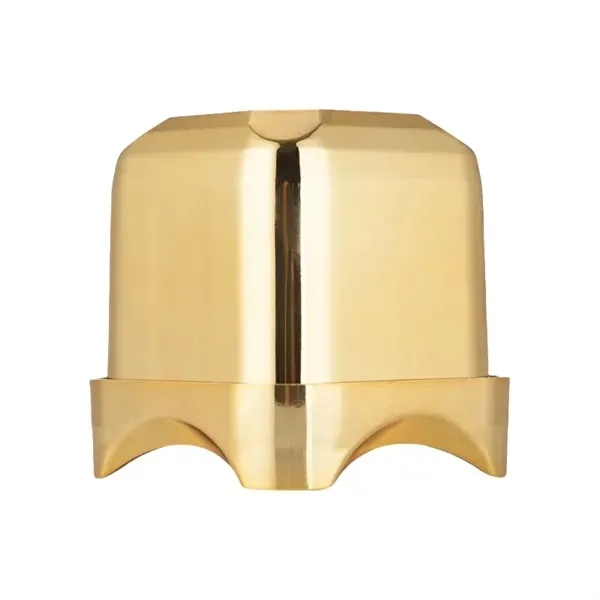 Square Dice Cup with Electroplated Finish 2