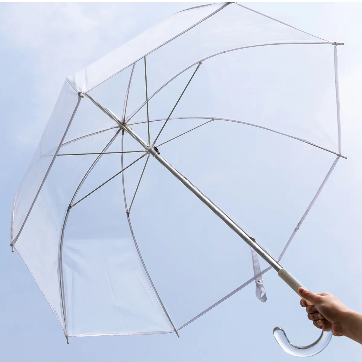 Signature Clear Bubble Wedding Umbrella 3