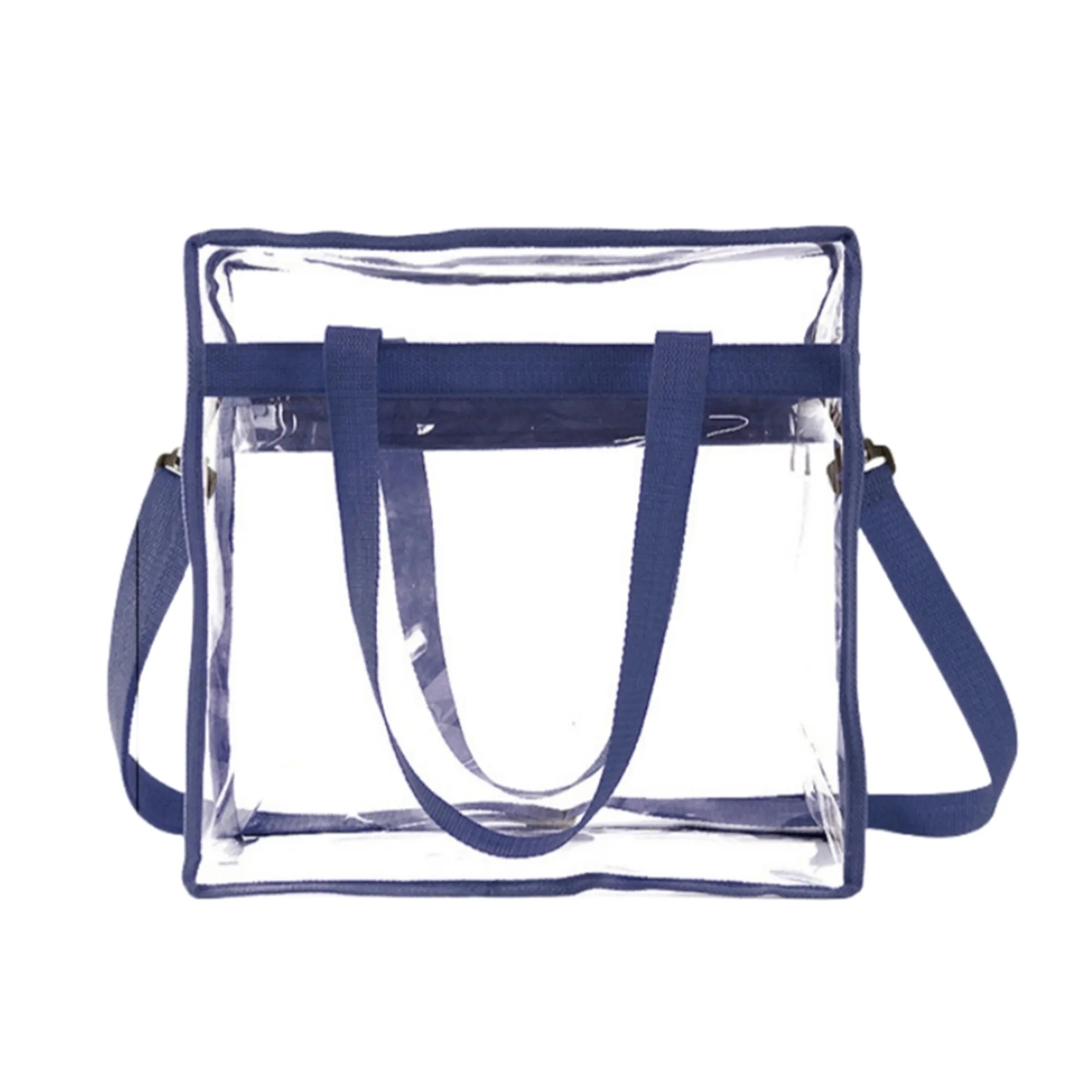Large Beach Concert Clear PVC Shopping Tote Bag 6