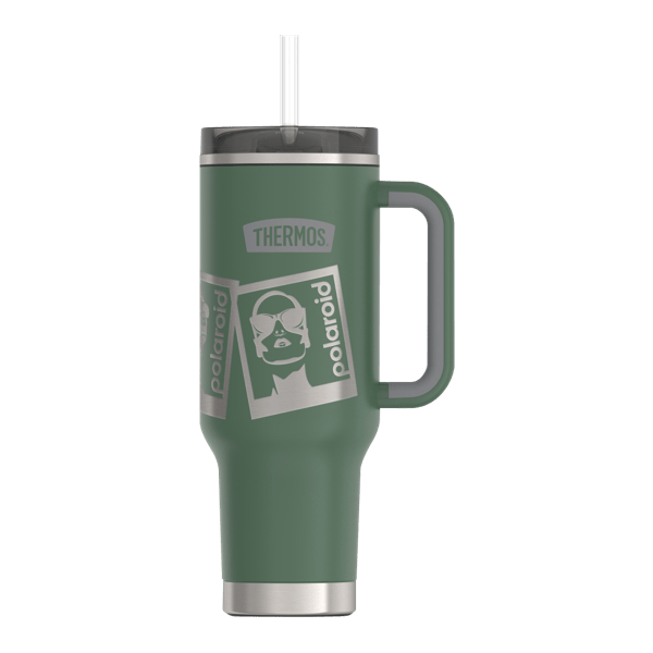 Thermos 40oz Stainless Steel Cup Holder Mug 50