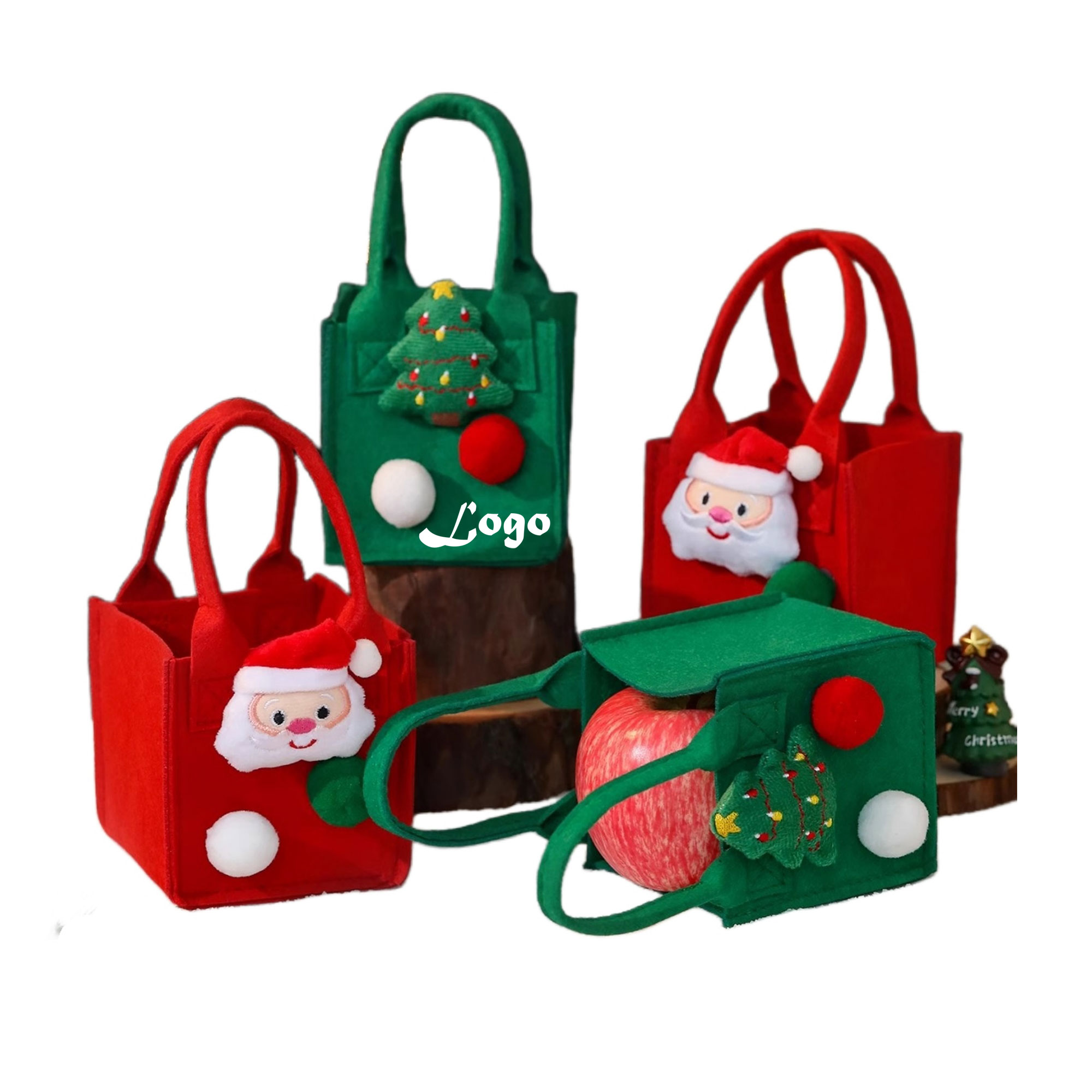 Felt Christmas Gift Handbag