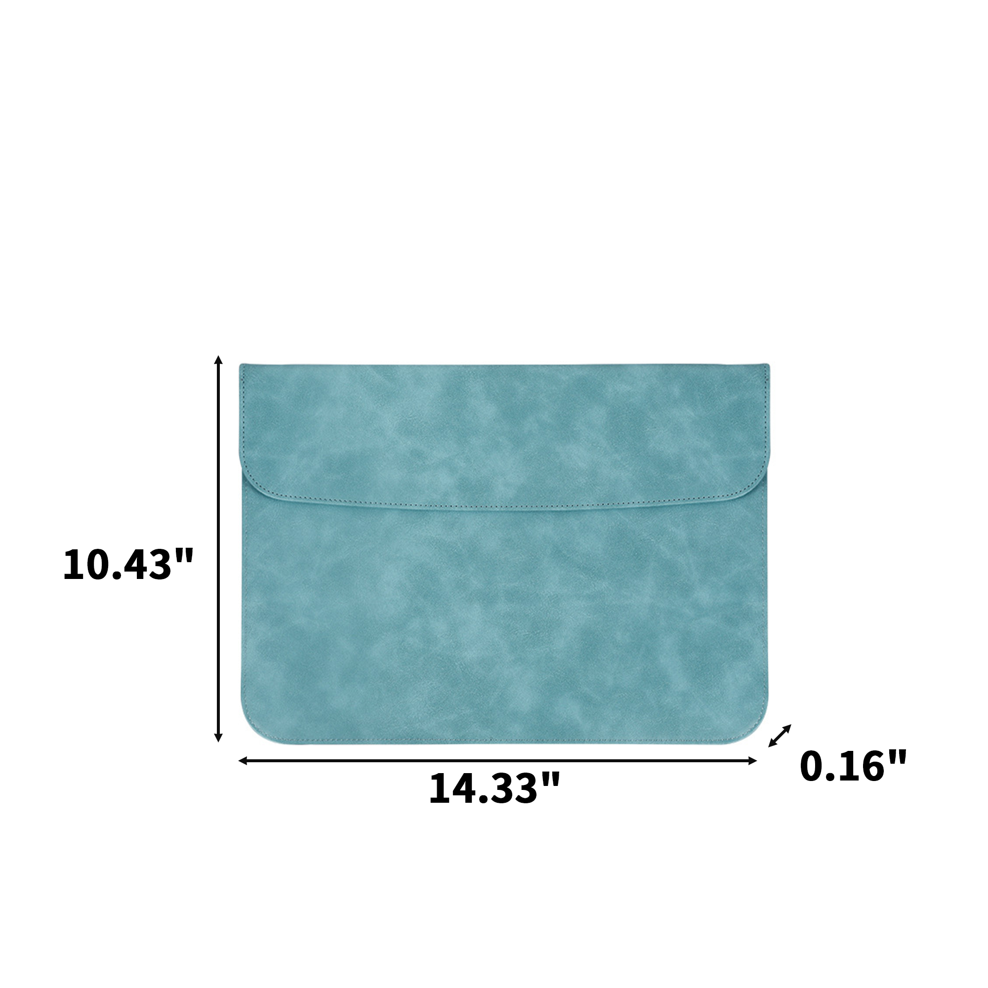PU Leather Laptop Sleeve With Waterproof Protection 8