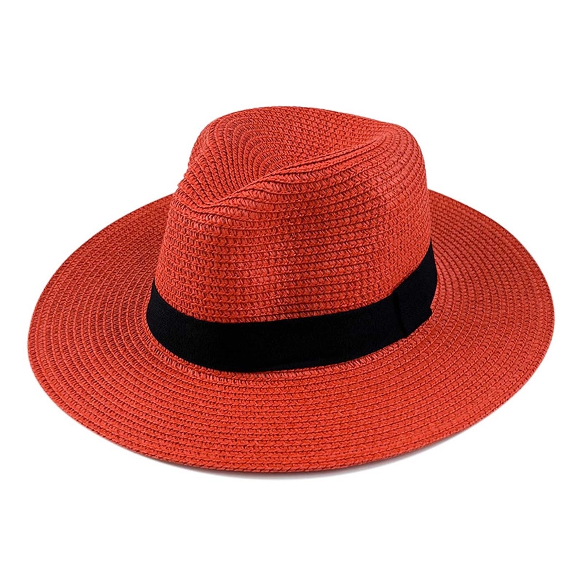 Wide Brim Straw Panama Hat 1