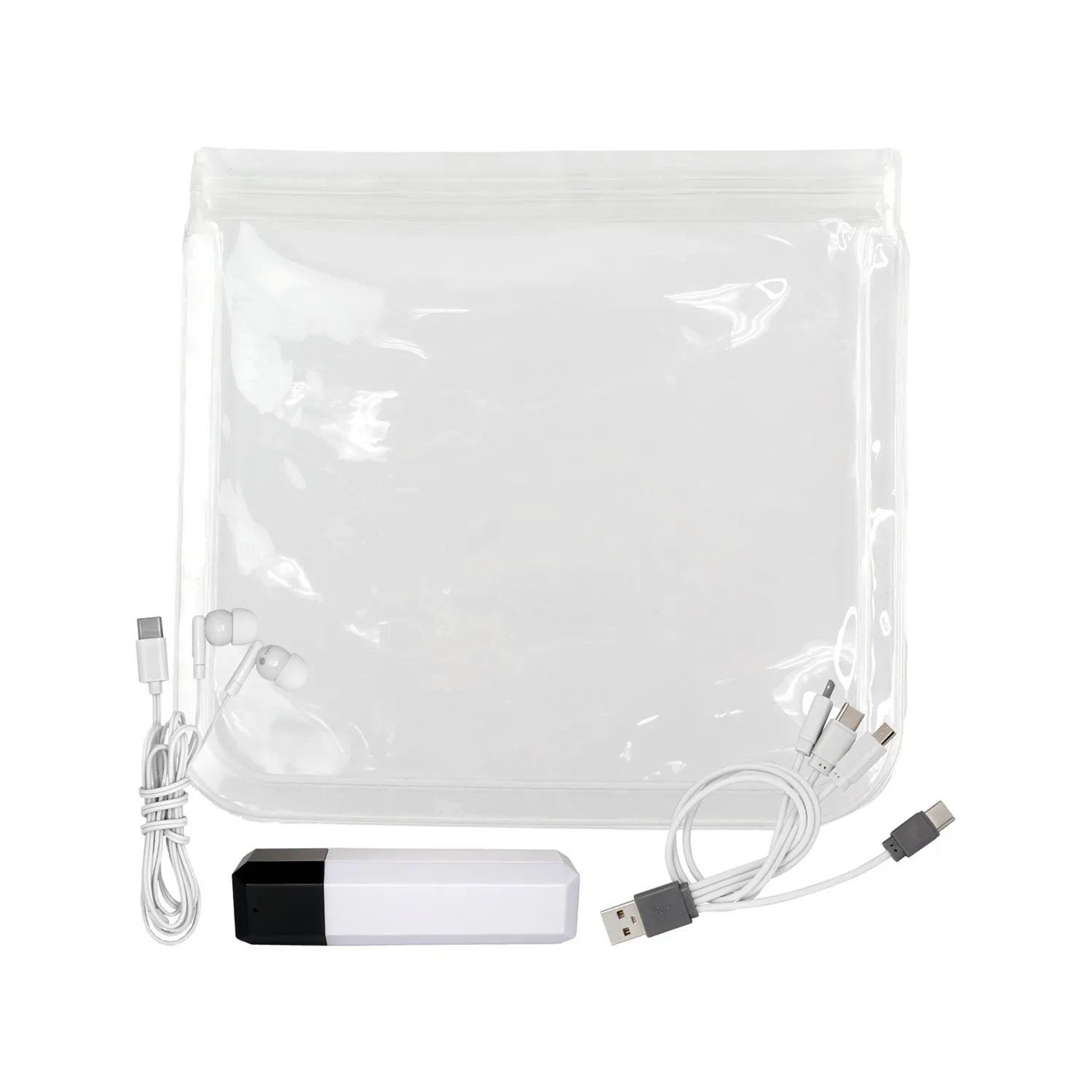 Clear Viper Cable, Ear Bud & Cloth Set 14