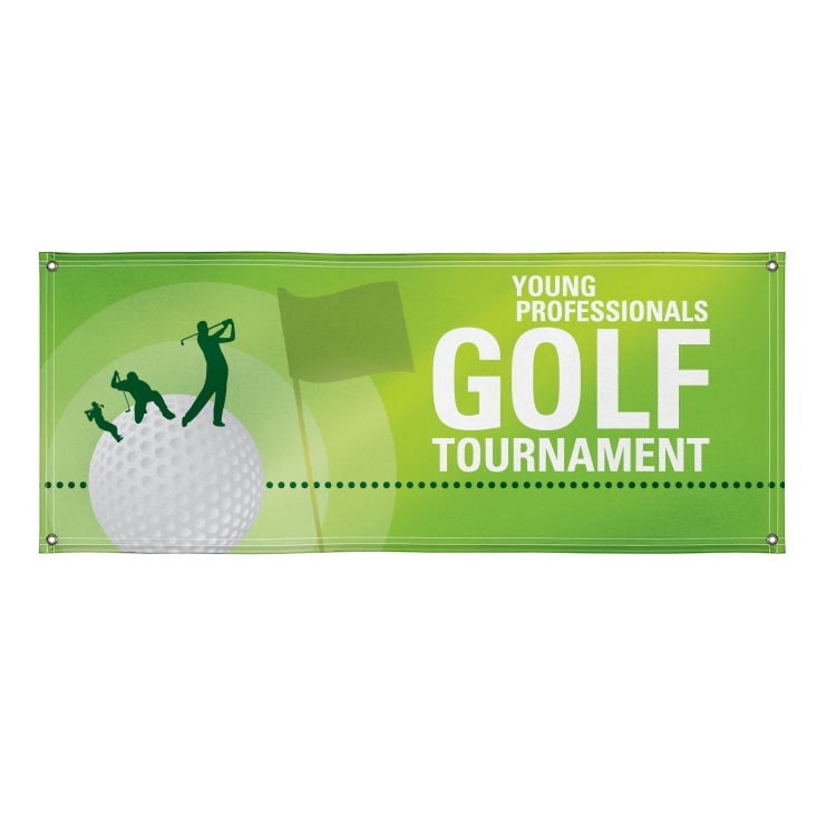4' x 10' 18 oz. Vinyl Banner Single-Sided 4