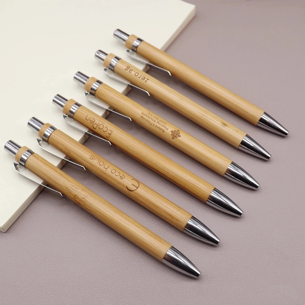 Promotional Bamboo Ballpoint Pen 3