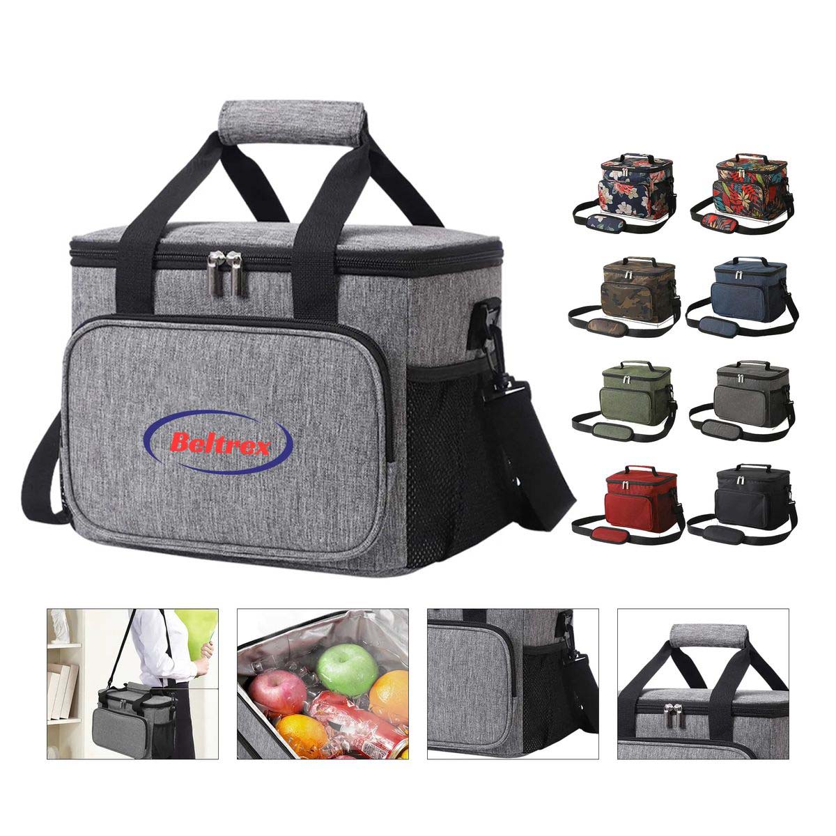 10L Insulated Cooler Bag with Strap for Travel Picnic 7