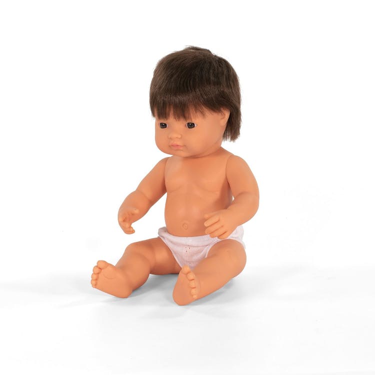 Newborn Baby Boy Dolls - Hair 15"