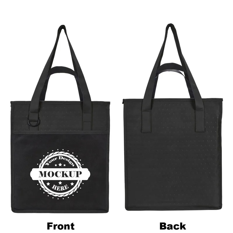 Two-Tone Insulated Grocery Tote 9