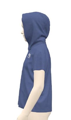 Girls' UA Rival Terry Short Sleeve Hoodie  5