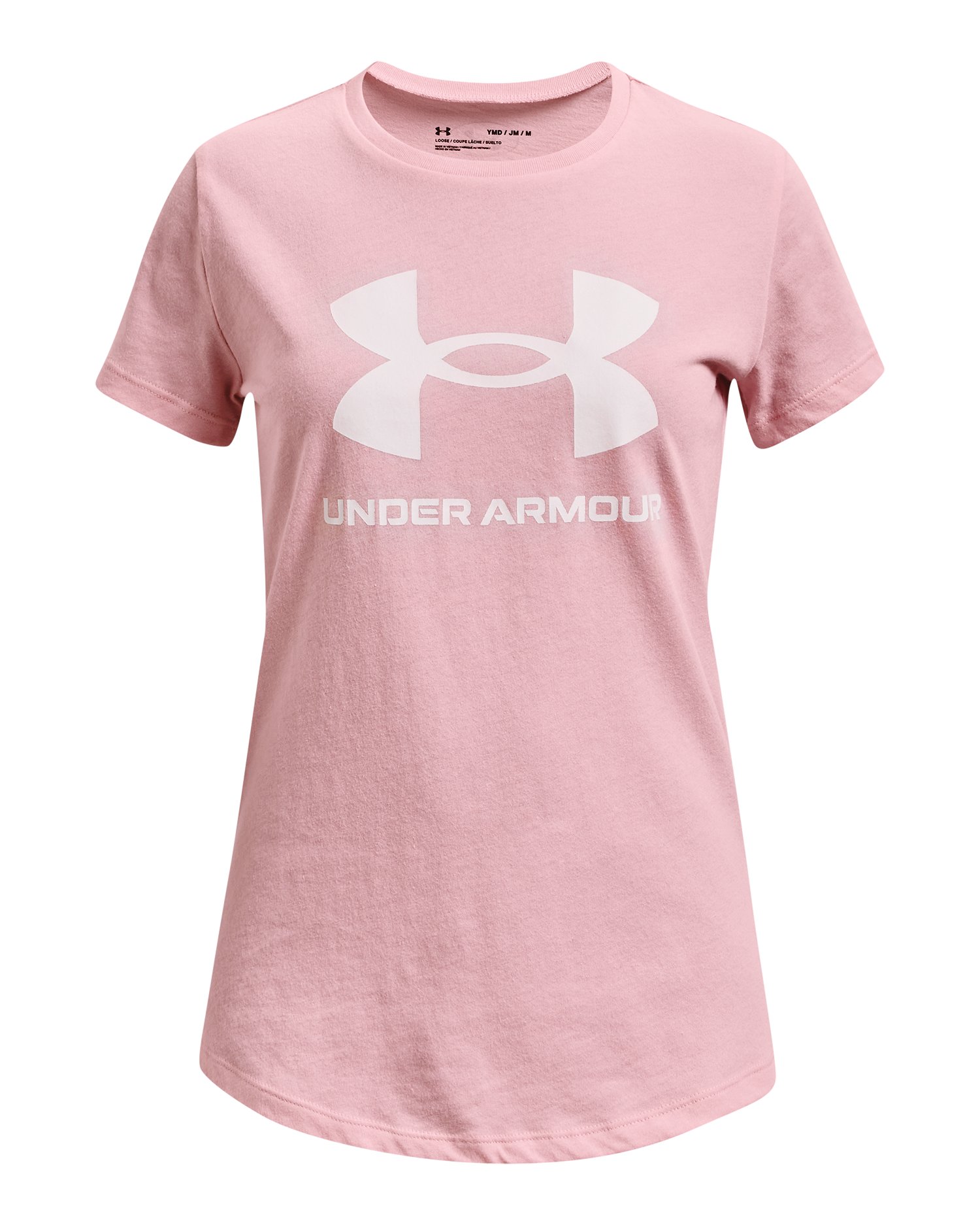 UA Graphic Girls' Short Sleeve 12