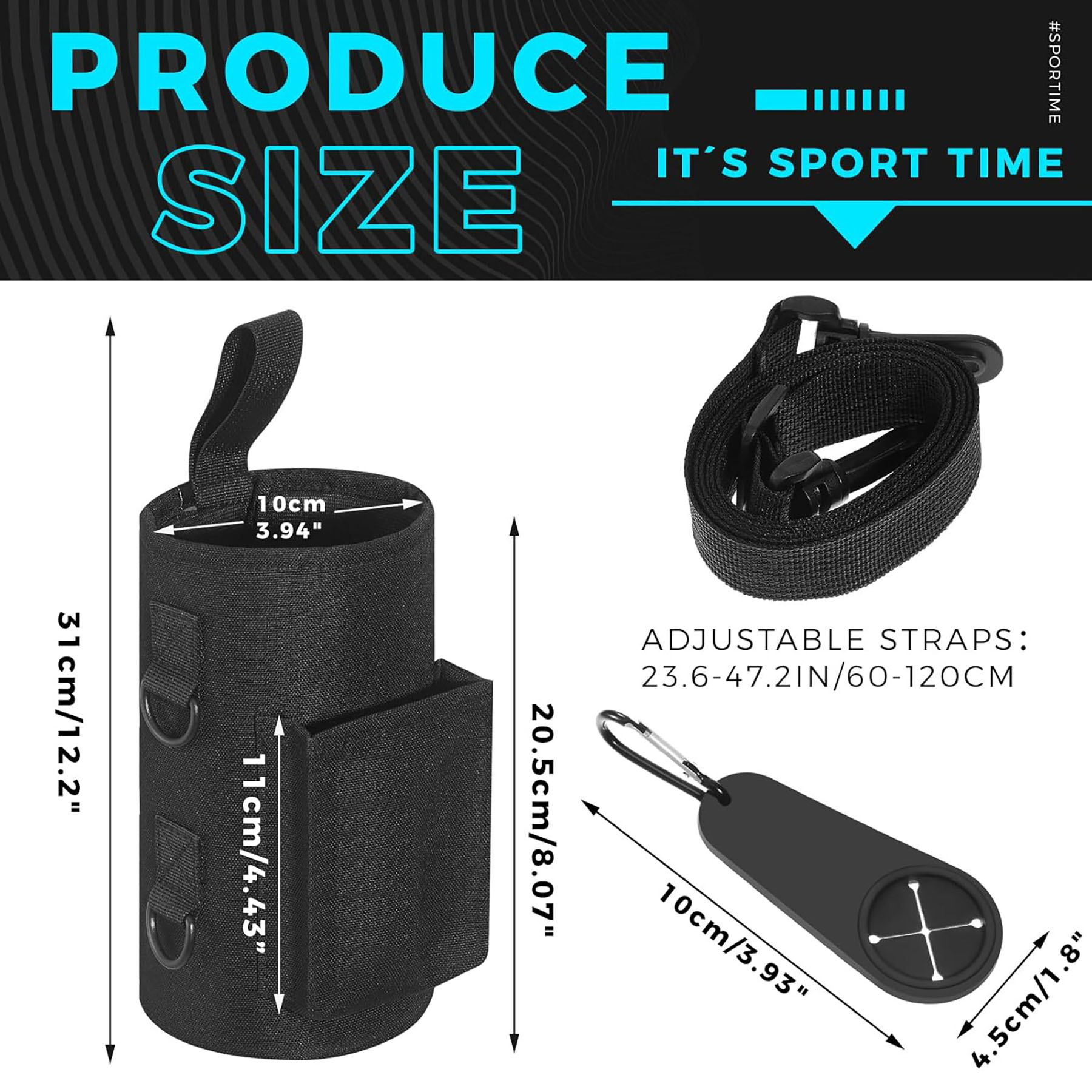 Magnetic Water Bottle Holder 9