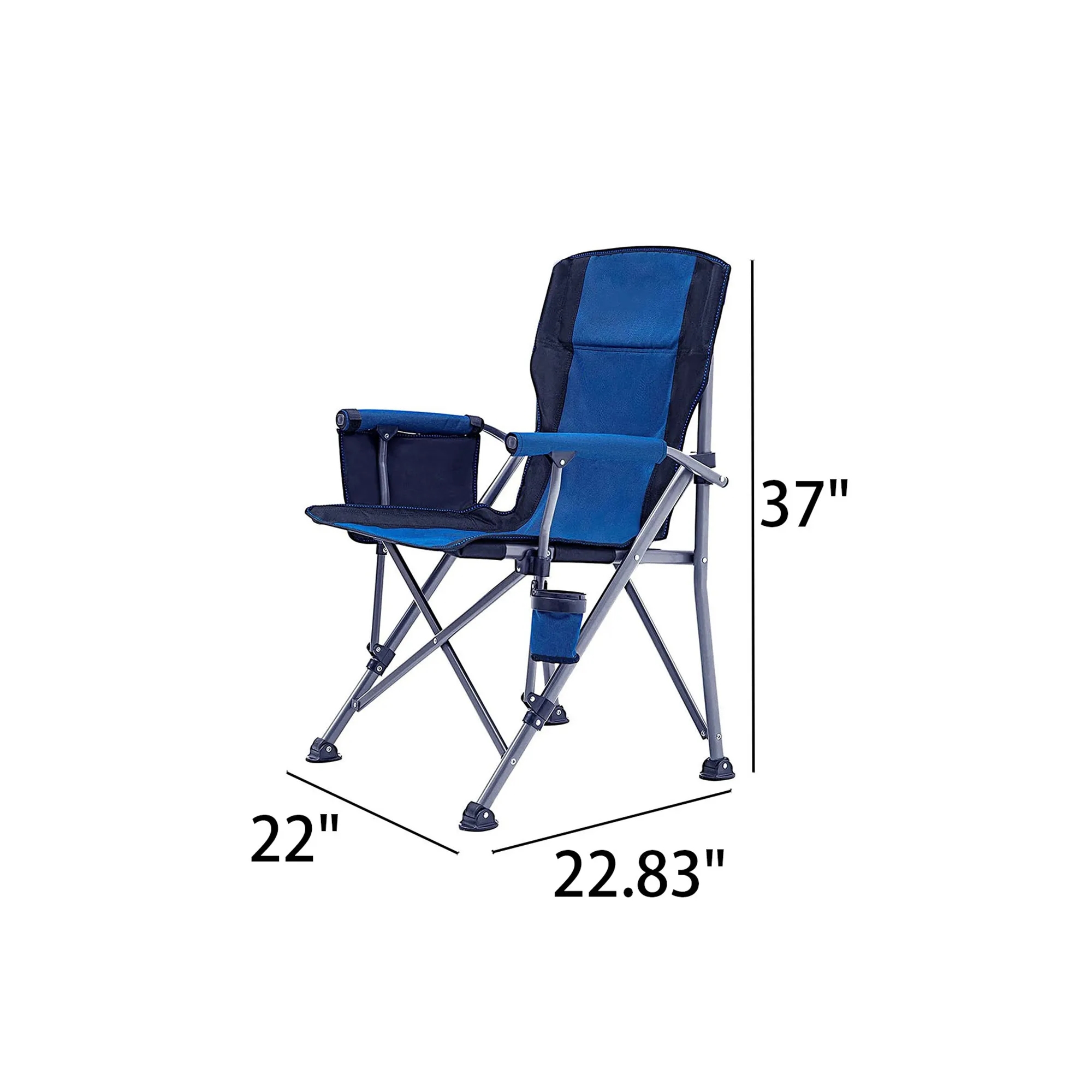 Camping Stainless Steel Outdoor Collapsible Chair 3