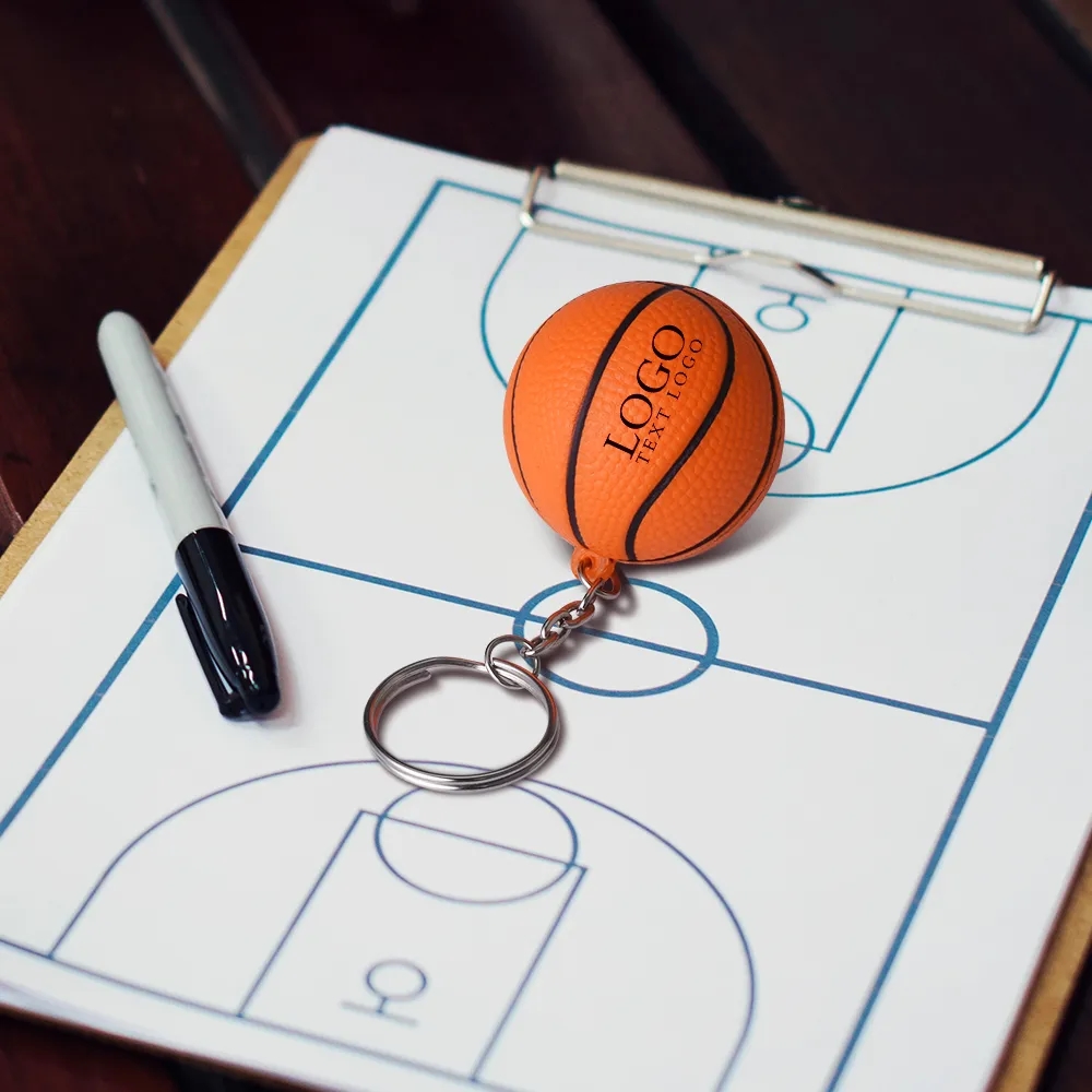 Basketball Stress Reliever Keychains 3