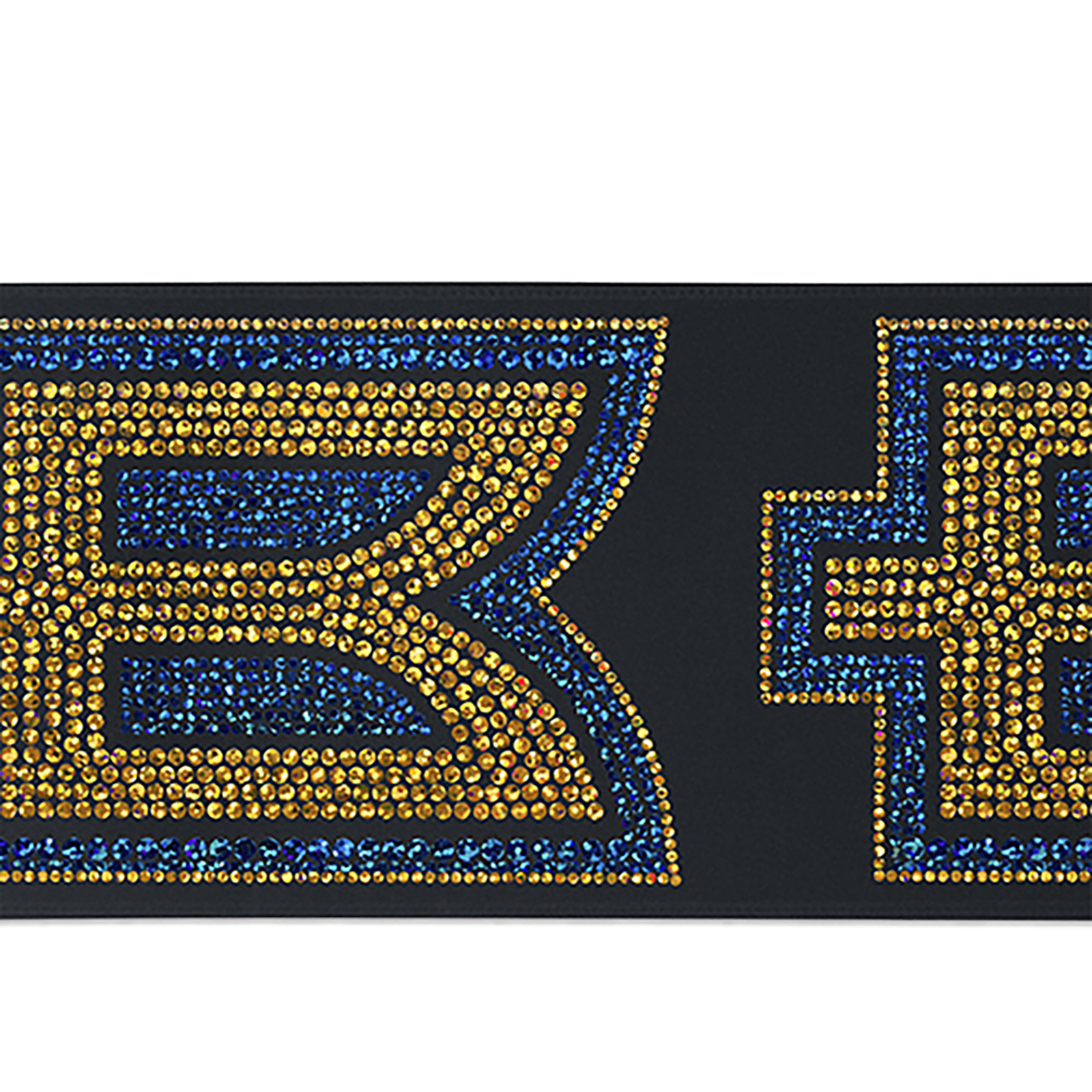 4" Badge Satin Ribbon - 25yd Roll - Sparkle 6