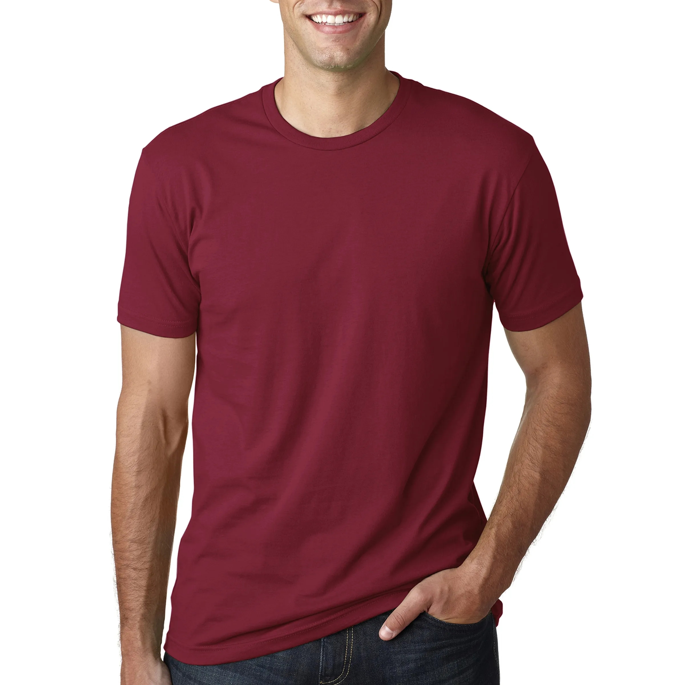 Next Level Men's Cotton Crew 49