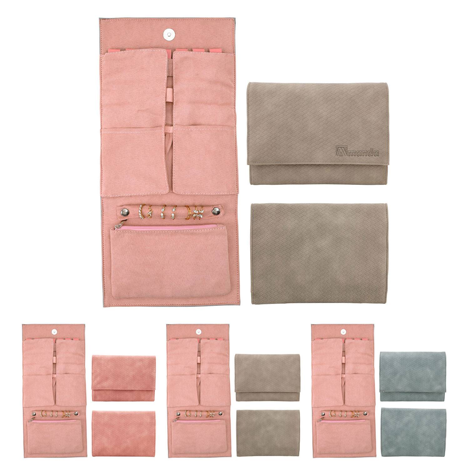 Jewelry Organizer Resembling Leather Bag 3