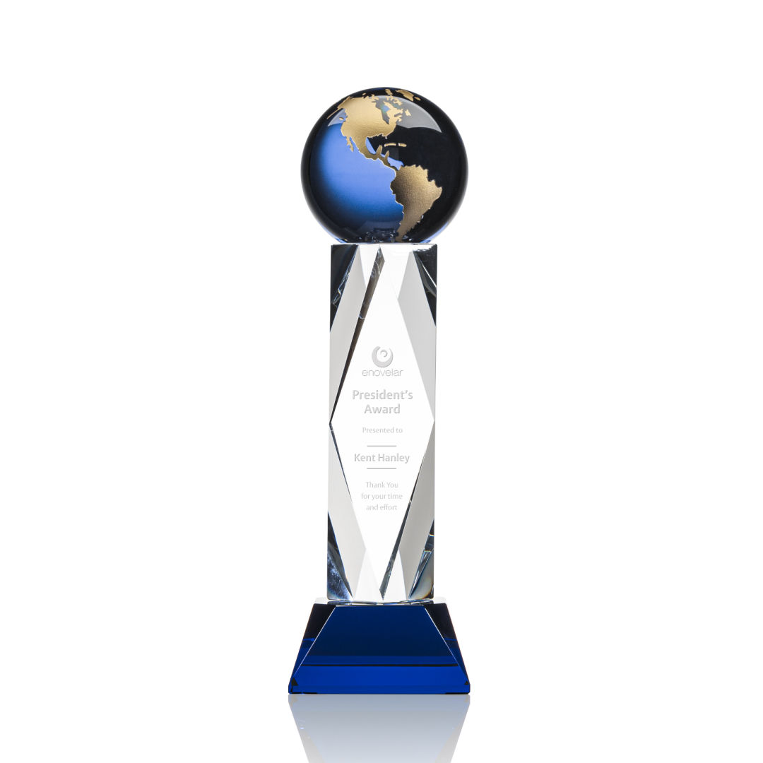 Ripley Globe Award - Blue/Gold 6