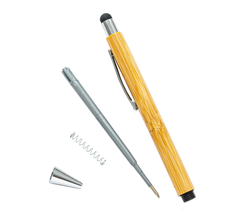 Eco-friendly Bamboo Pen with Stylus 2