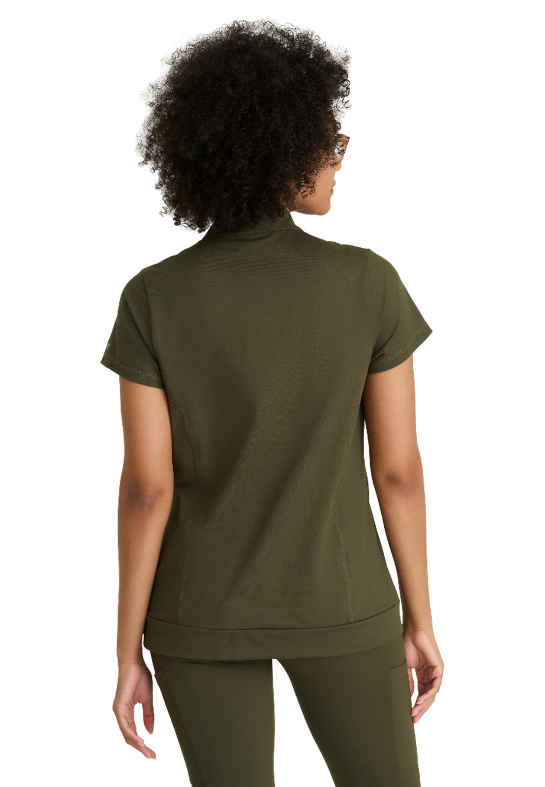 Barco One Performance Knit - Women's Three-Pocket Mock Neck Vigor Scrub Top 14
