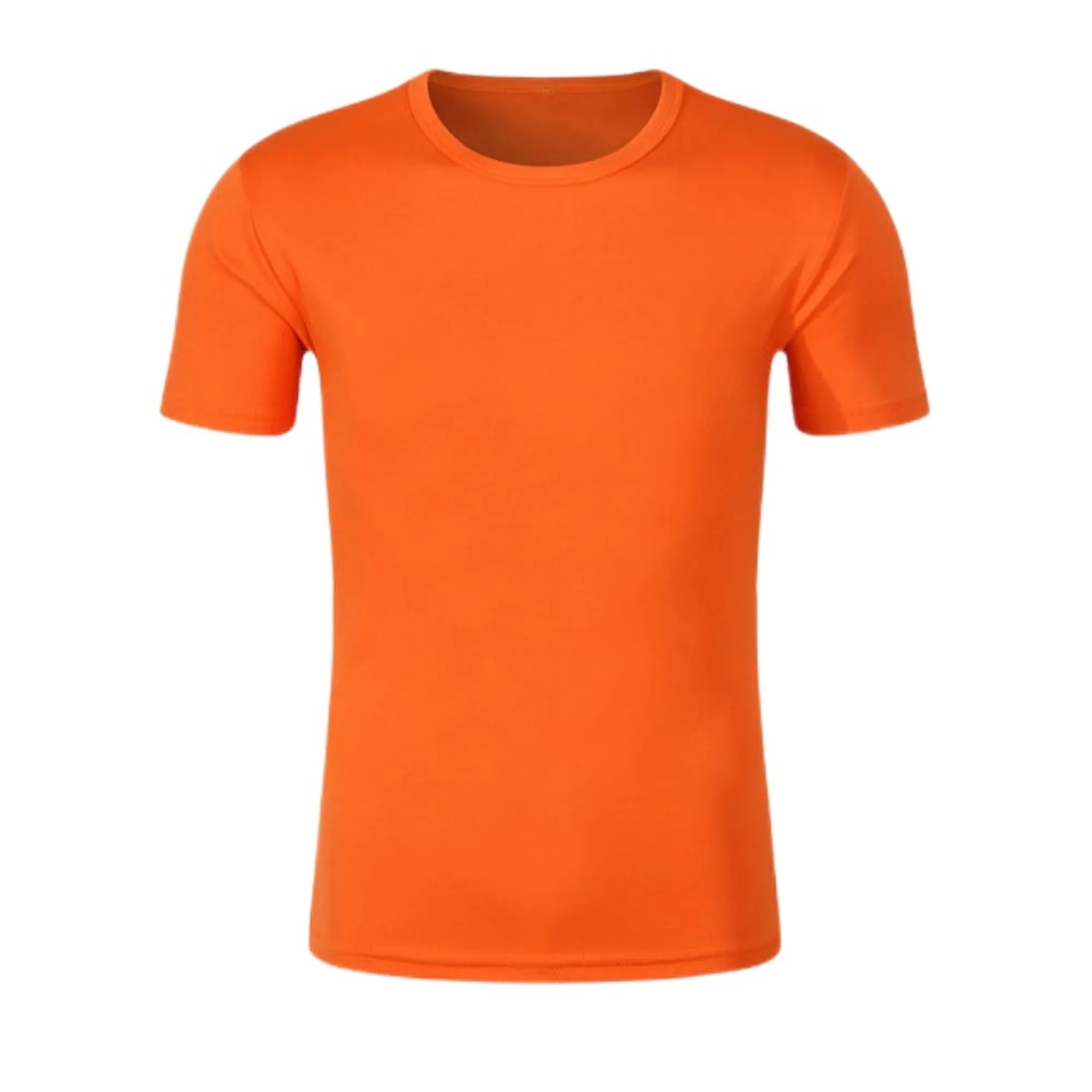 MOQ50 Full Color Custom Crew T Shirt 1