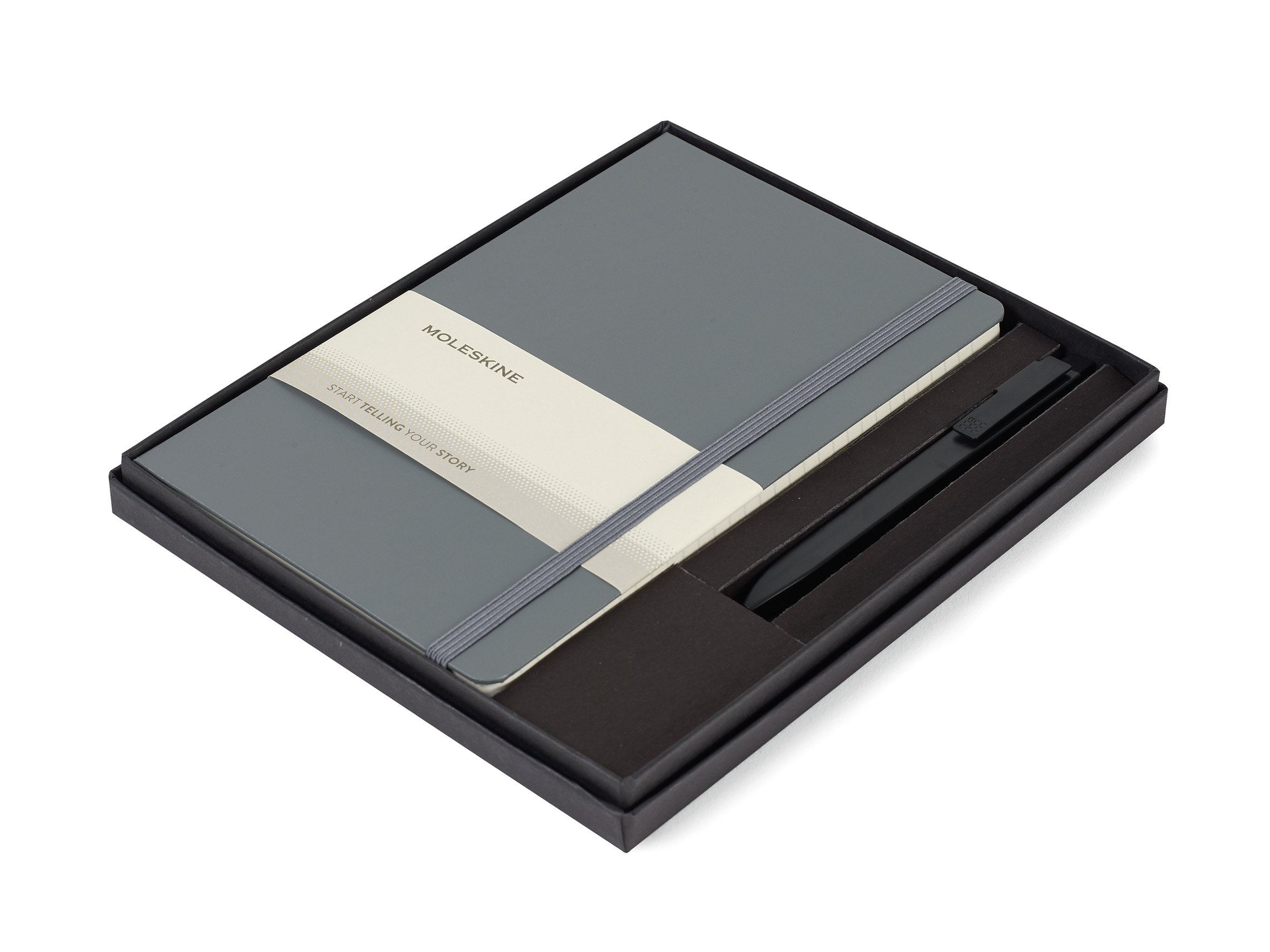 Moleskine® Large Notebook and GO Pen Gift Set 6