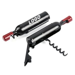 3 In 1 Magnetic Bottle Shape Wine Opener 3