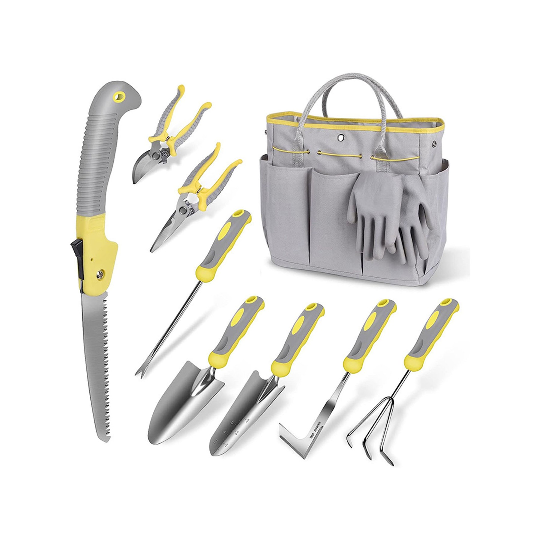 10 Piece Stainless Steel Heavy Duty Gardening Tool Set 5