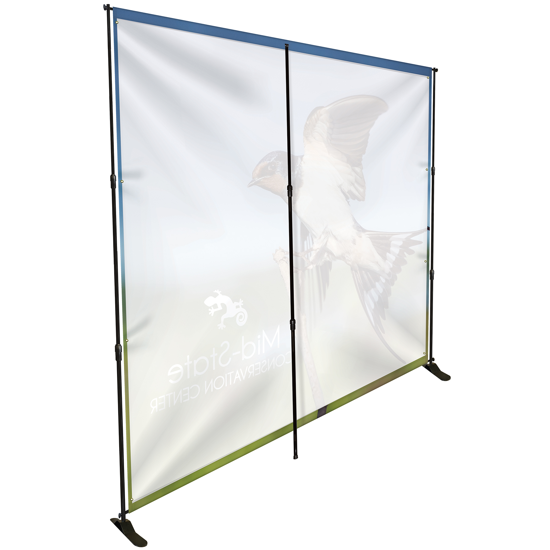 10' x 10' Premium Backdrop Banner Wall Kit 13