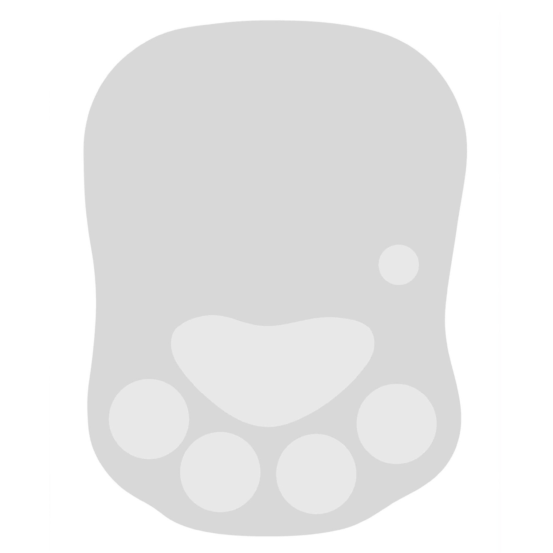 Cat Paw Mouse Pad With Wrist Support 19
