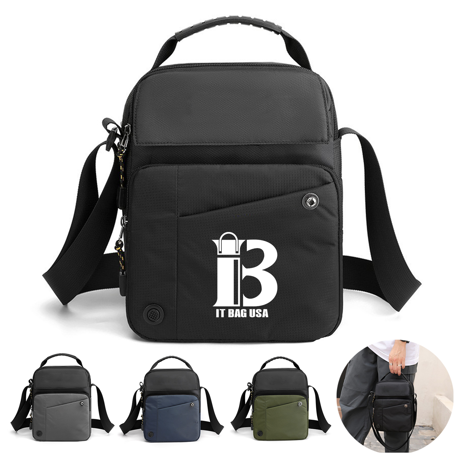 Mini Shoulder Bag For Men And Women 2