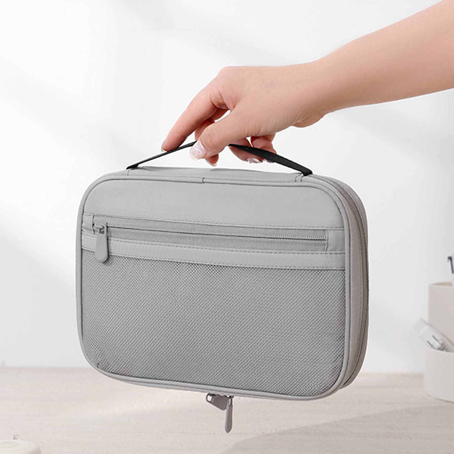 Polyester Travel Electronics Versatile Organizer Bag 8