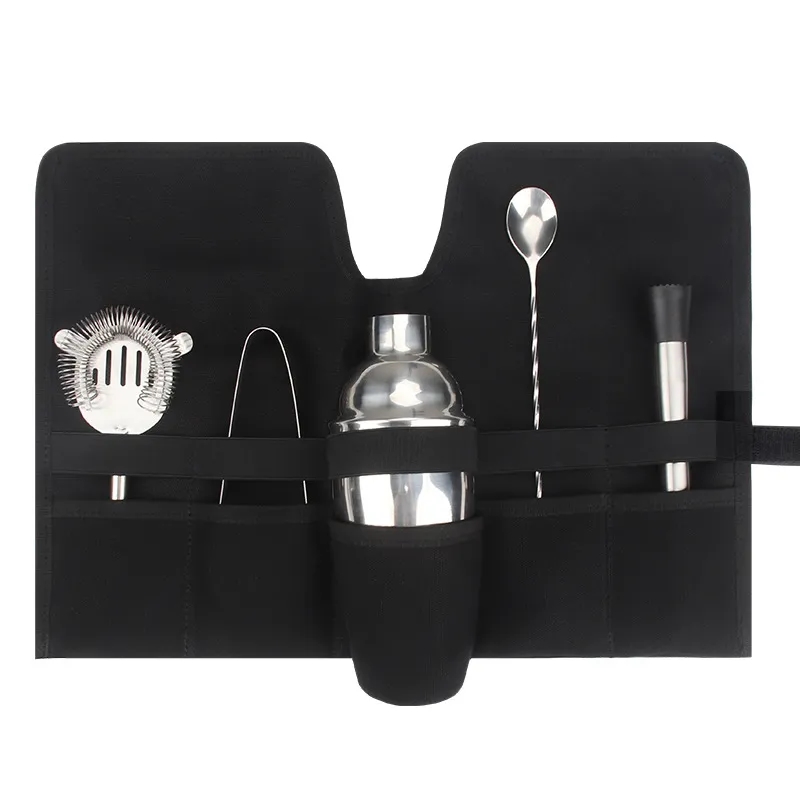 Canvas Bartender Roll Strap Bag 5