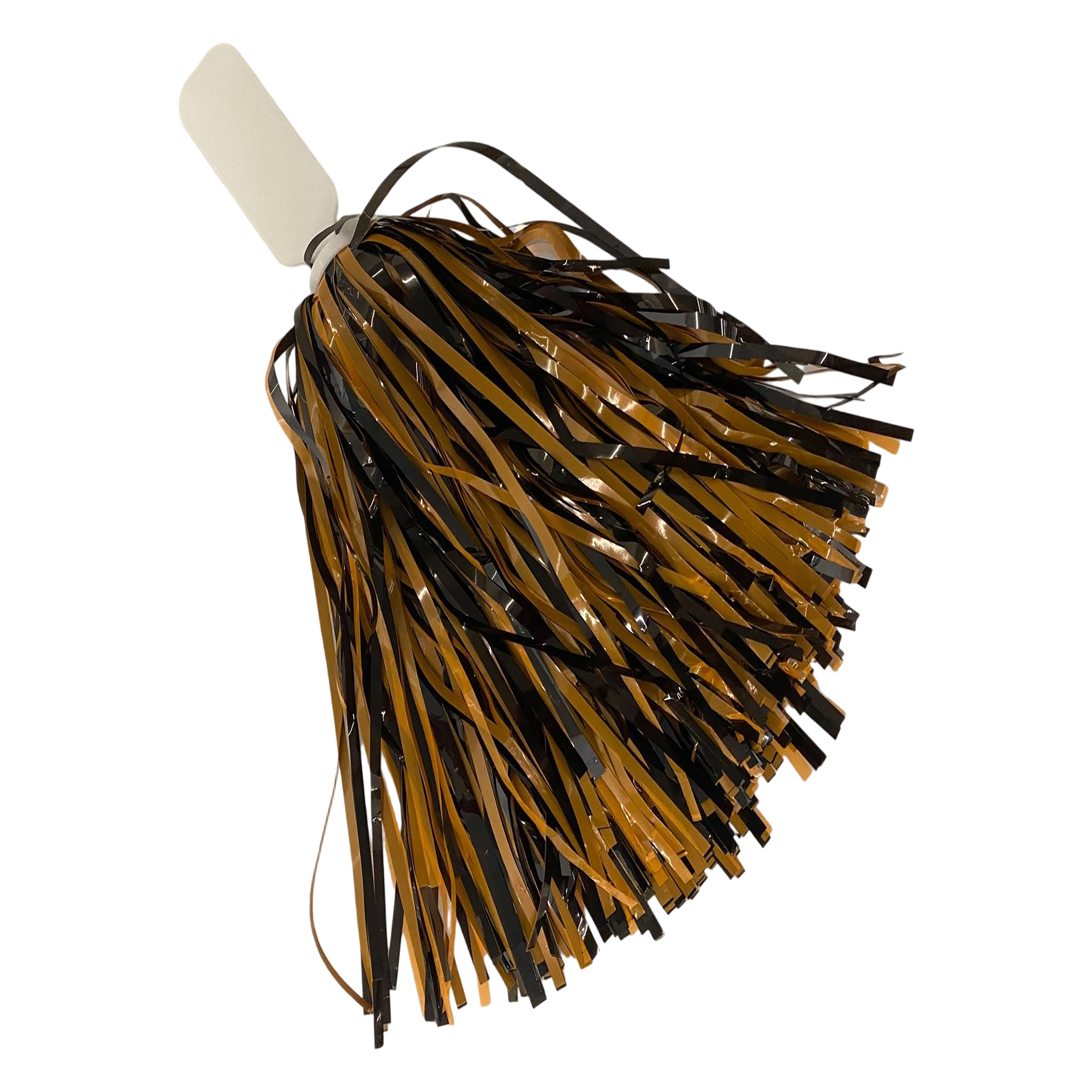 PET Material Cheerleader Pom With Plastic Handle 11.8" 2