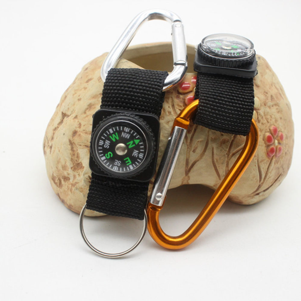5 Cm Carabiner with Compass 3