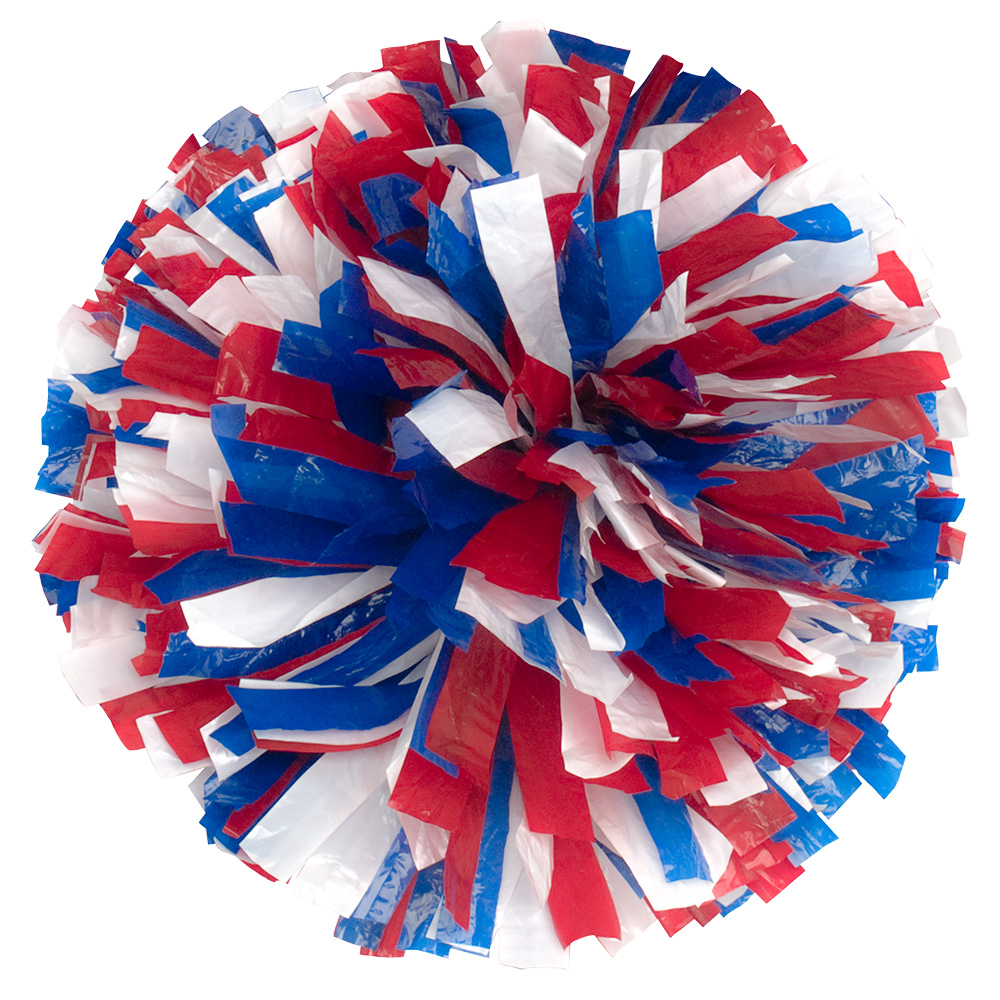 Custom Wet-Look Show Pom - Two or Three Colors Mixed 15