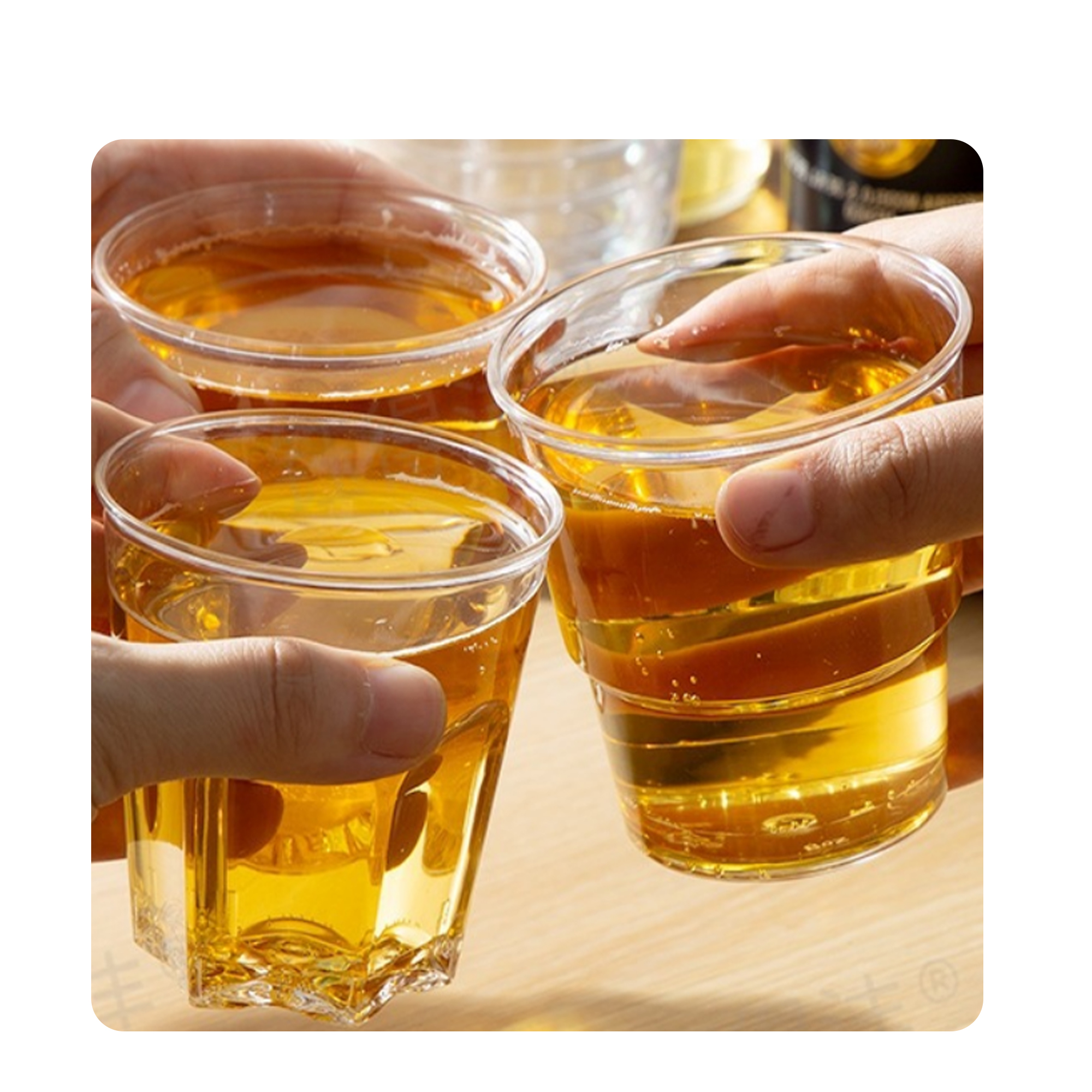 6 OZ Lightweight Disposable Plastic Cup 1
