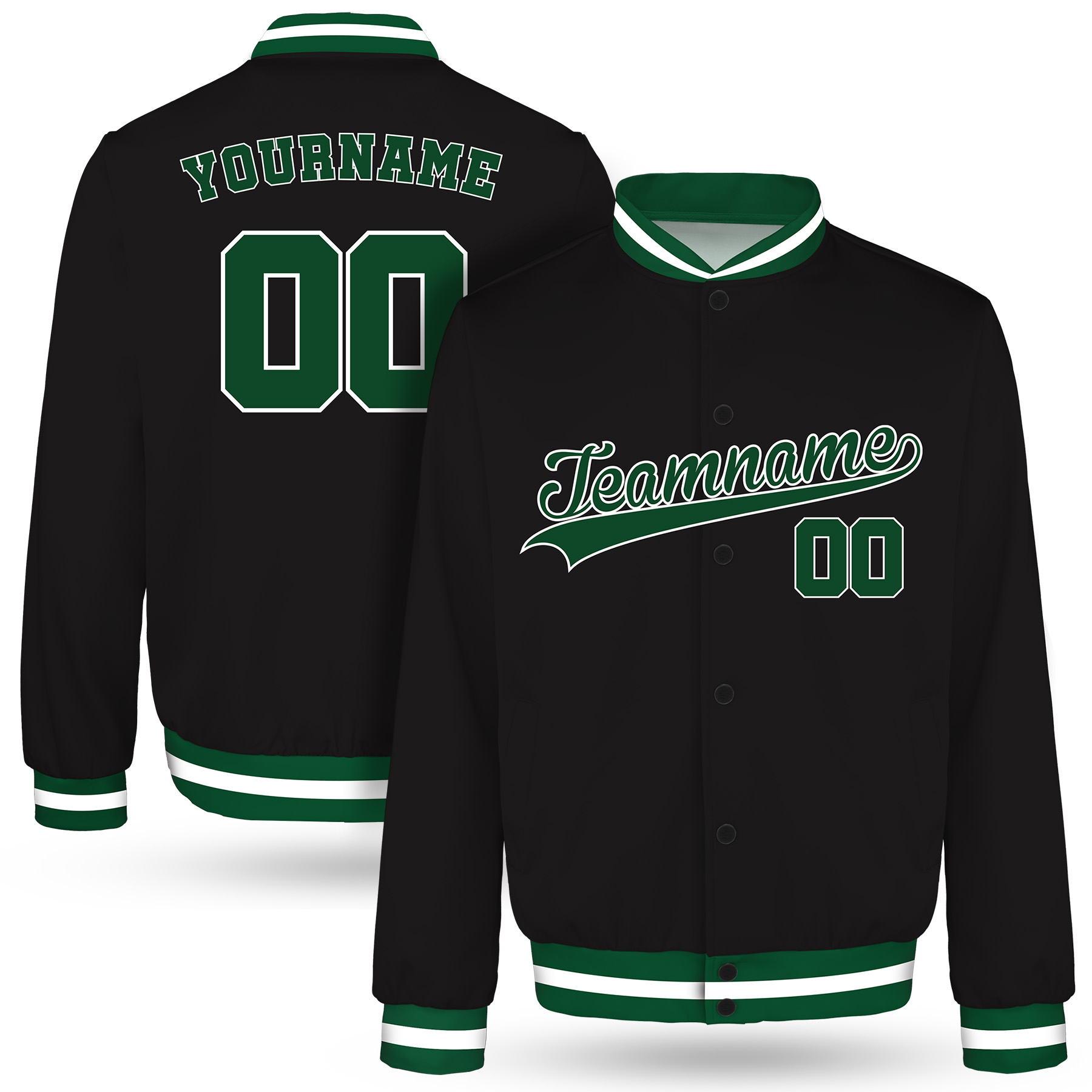 Custom Personalized Varsity Jacket(Full Color Dye Sublimated) 23