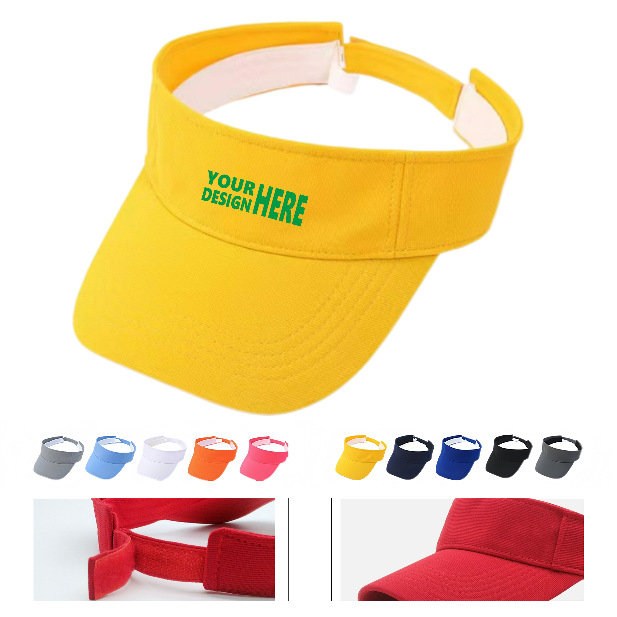 Summer Ventilated Crownless Sun Hat 2
