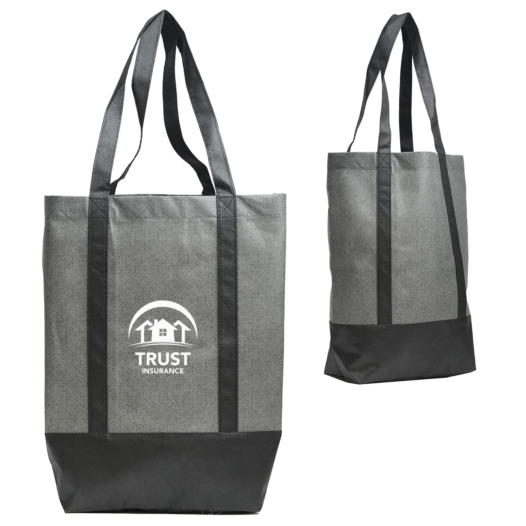 Heathered Non-Woven Tote 1