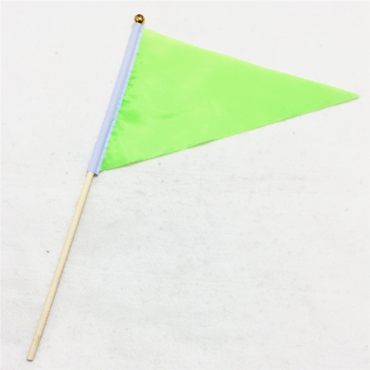 Custom Pennant Flags with wooden stick 5