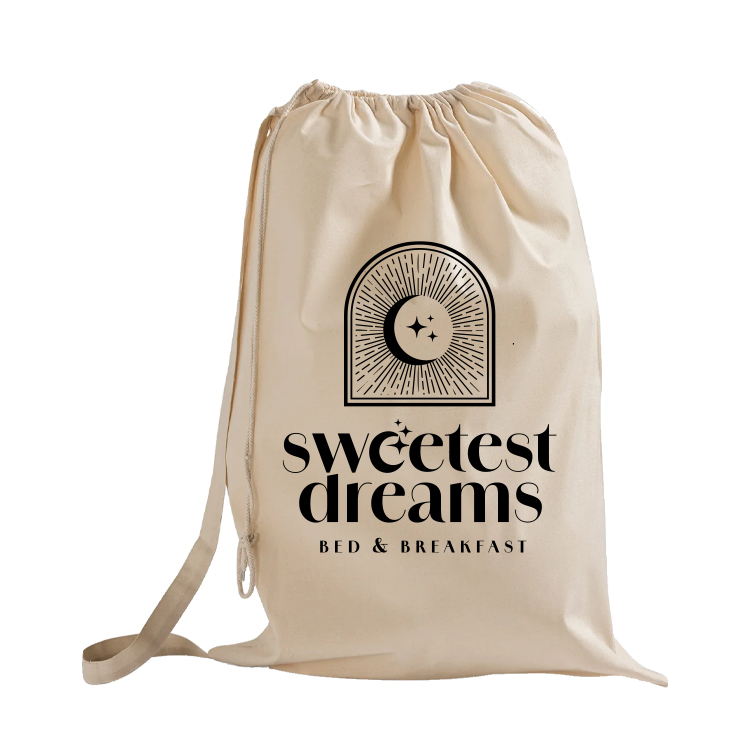 Maplewood Cotton Cinch Laundry Bag 4