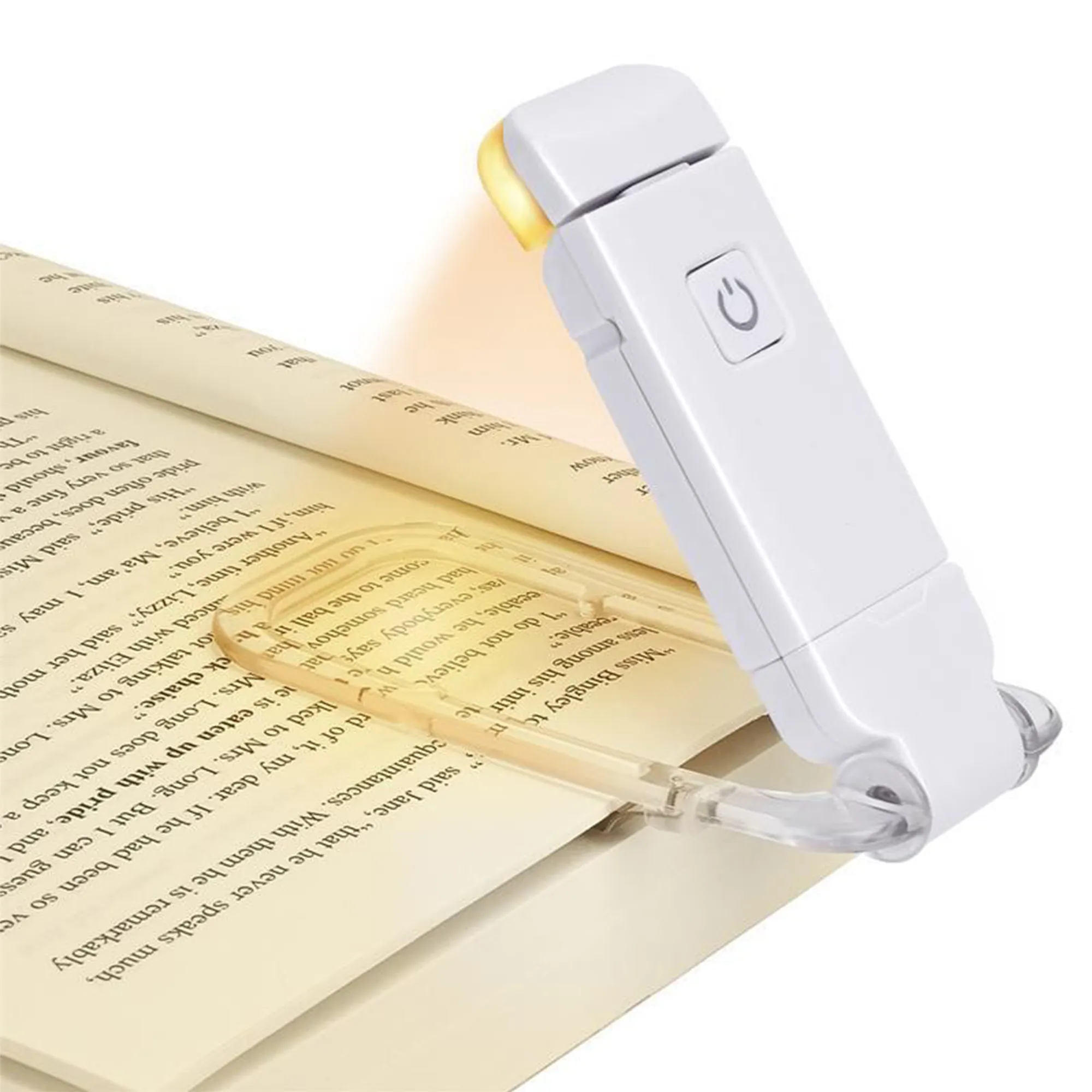 MOQ 20 LED Clip On Reading Light USB Rechargeable 3