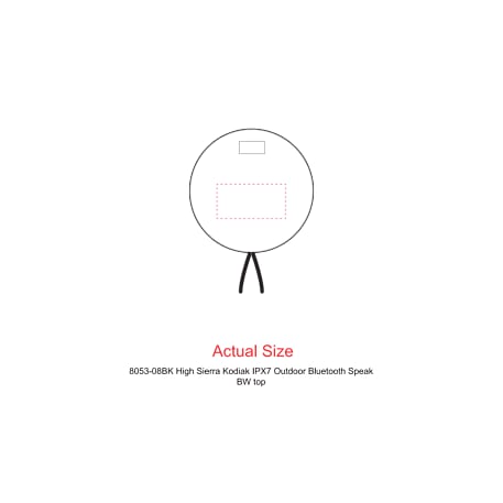 High Sierra Kodiak IPX7 Outdoor Bluetooth Speaker 142